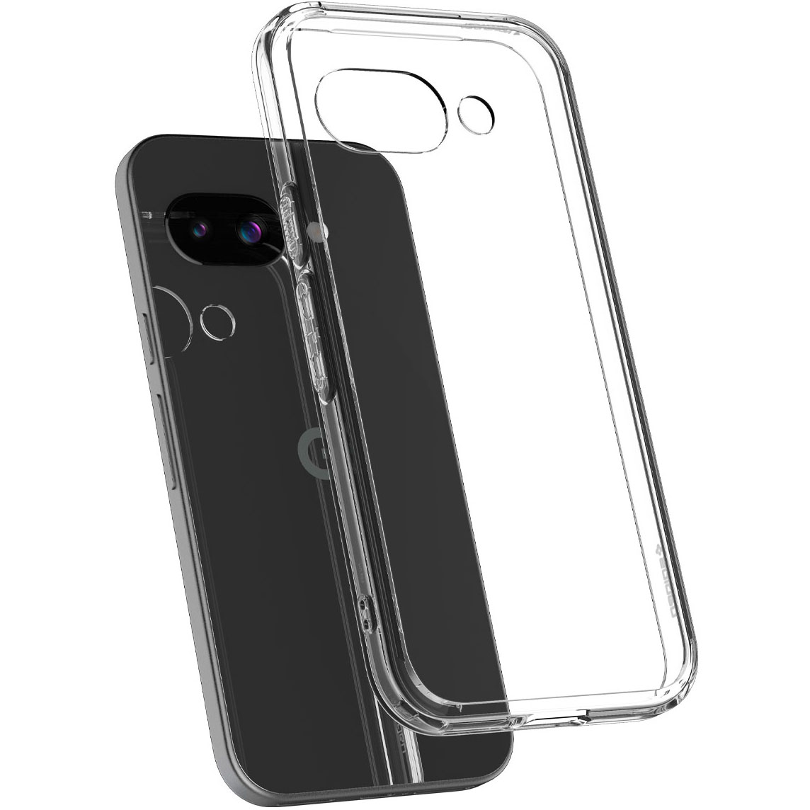 Etui Spigen Ultra Hybrid do Google Pixel 9A, przezroczyste